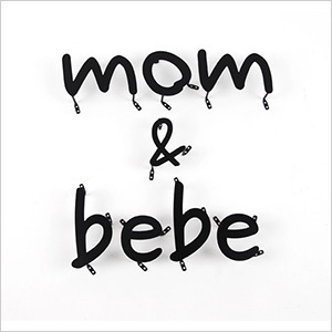 철제글자간판 - mom&amp;bebe